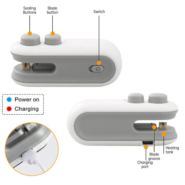 Portable Mini Heat Bag Sealing Machine - Image 4