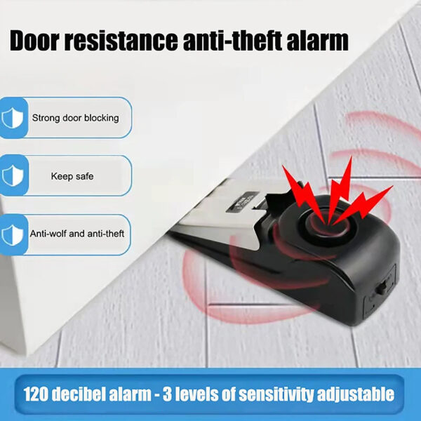 Wireless Door Stop Stopper Alarm - Image 6